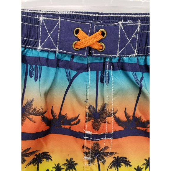 Quad Seven 3T Tropical summer multicolored boys board swim shorts swimwear - Picture 10 of 11